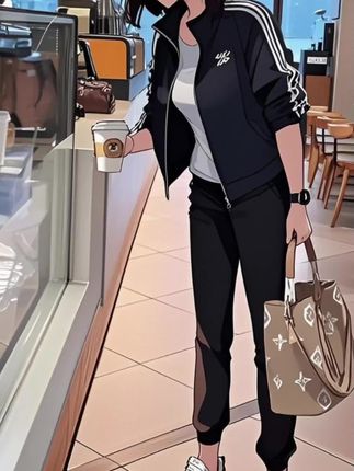 2025爆款短款三条杠薄款棒球服外套女春秋季宽松时尚美式运动上衣