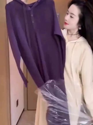 #女装 #秋季针织连衣裙
