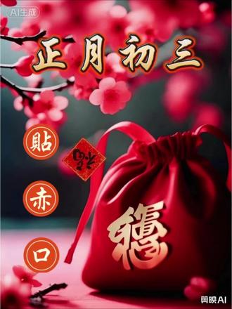 正月初三,守口静心。一念清净,当下圆满。心常清净,福自安宁。#国学文化#大年初三 #春节民俗 #高维智慧#中华传统文化