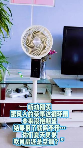 荣事达大风力循环扇 谁懂啊!荣事达循环扇才是夏天的正确打开方式!
风软乎乎的,对着吹一下午也不头疼✨
你们夏天更爱吹风扇还是空调?#荣事达大风力循环扇#荣事达 #风扇推荐 #夏日必备#居家好物