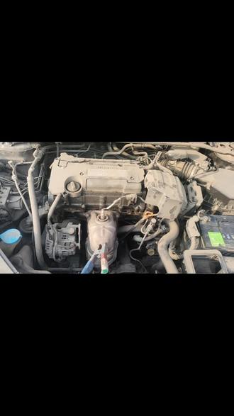 用车养车找阿阳修车路上不迷茫,九代雅阁更换马达,解决漏油,简单小保养,创造小辉煌。#修车我是认真的 #九代雅阁 #汽修 #一张照片说明你的专业