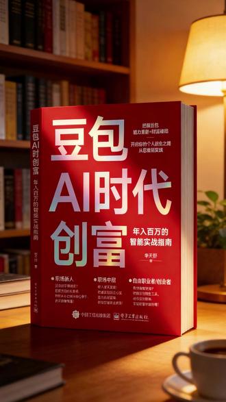 在这个快节奏的时代,要抓住时代红利!这本《豆包A富时代创富》简直就是职场打工人提升工作效率,激发创新思维的好帮手。 #豆包 #ai #人工智能 #提升自己 2.14wsq
23011