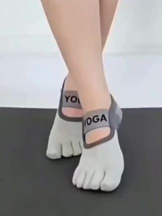 YOGA五指瑜伽专用防滑袜普拉提袜室内瑜伽专业短袜瑜伽袜五指袜#专用防滑袜#普拉提袜#瑜伽五指袜