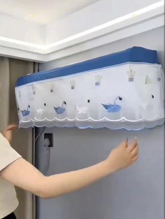 【升级款】开机不取空调防尘罩防直吹空调通用收纳#防尘罩 #空调防尘罩 #空调罩