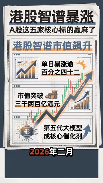 智谱的5家核心标的#智谱 #港股 #AI #财经 #科普