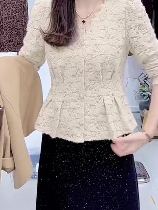 #洋气小衫 #洋气减龄 #轻奢女装 #气质穿搭 #内搭外穿都好看