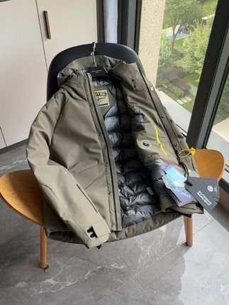 出口货,500欧子!700+蓬松,90白鸭绒怀不跑毛不钻绒!热反射内衬!#羽绒服#品质男装#秋冬穿搭 #下雪了