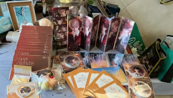 夏以昼 2024生日谷开箱和KFC联动#恋与深空