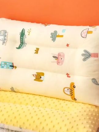 #儿童枕头 儿童枕头全棉儿童枕安抚枕芯幼儿柔软豆豆绒环保幼儿园亲肤透气#豆豆绒枕头 #好物推荐🔥