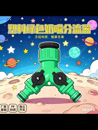 一个水龙头变两个水龙头#水龙头改造 #一分二水龙头 #水龙头分流器 #分水器清洗 #水管专用快速接头