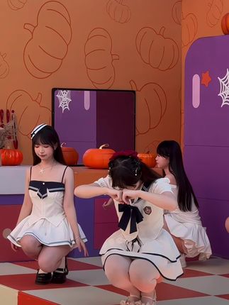 真真返场啦#天津欢乐谷 #元气少女#欢乐谷惊奇潮玩节