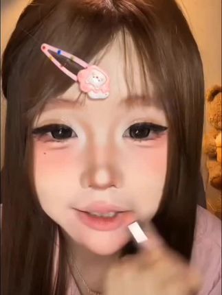 #爱了爱了 #嘟嘟唇 #可爱萌萌哒 #口红试色