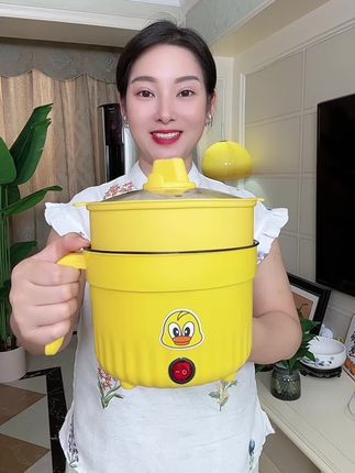 #电煮锅 #上蒸下煮多功能电煮锅 #煎炒一体锅 #厨房好物