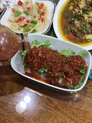 柠檬蘸水!,让生活变🉐多彩!,酸酸辣辣!够解腻!够开胃,饭店,#柠檬蘸水 #凉拌汁