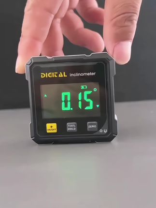 高精度数显激光水平仪,激光仪水平尺,倾角仪测量工具,坡度尺 斜角度尺#高性能实用工具 #数显激光水平仪#智能科技 #水平尺 #携带方便 @D+小助手