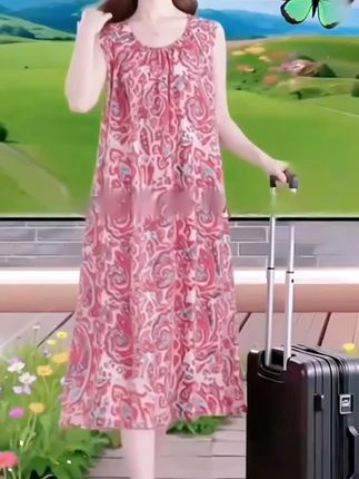#年轻时尚穿搭 #休闲减龄穿搭 #睡裙家居服 #可外穿的睡裙