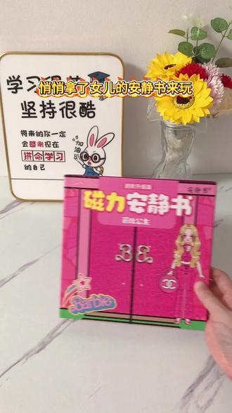 新款#磁力安静书 来啦!有小朋友喜欢的公主形象,不用剪刀和胶水,直接抠下来就能玩。#安静书 #手工diy #女孩玩具 #益智玩具 @DOU+小助手