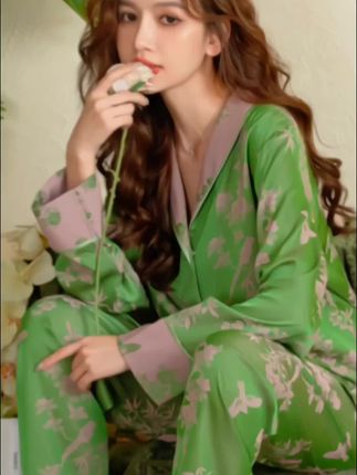 #优雅气质 #这也太好看了 #清纯甜美 #气质女神 #睡衣家居服