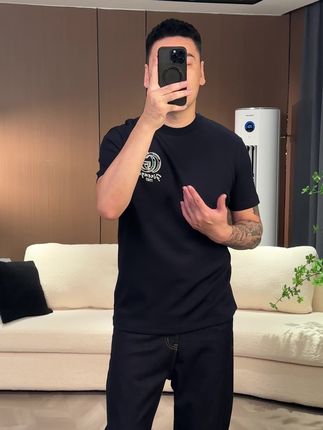 经典深蓝色,百搭耐看!秋季厚半袖!#男装t恤 #只做高品质 #品质男装 #气质范 #打底衫