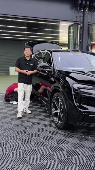 曜石黑问界M6引力红内饰升级新车6件套~ #问界m6 #问界m6升级 #问界m6贴膜 #问界改装升级贴膜 #锦驭新能源升级