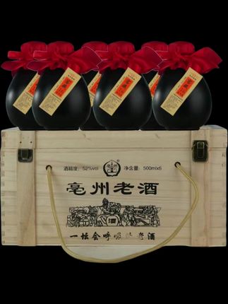 亳州亳州老酒 窖藏16压池酒木箱装 优级浓香型纯粮酒52度#浓香型白酒 #型价比好酒#小酒喝起来 #热卖爆款#好酒推荐@DOU+小助手