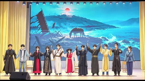 演戏的最高境界,不是演给人看,是演给苍天看#主角 #校园艺术节 #剧照故事 剪辑过程中反复感动于孩子们的表现力和韧性,一遍遍品味一遍遍流泪……