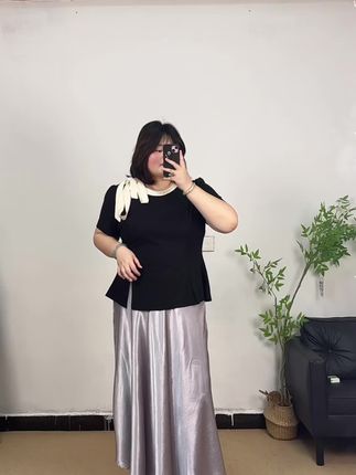 #夏季穿搭 #这么穿显瘦20斤 #宽松显瘦 #胖女孩穿搭
