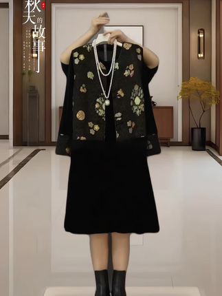 #大码穿搭 #减龄气质 #时尚洋气 #套装#胖瘦都能穿