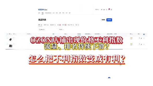 OZON 价格出现不利指数!怎么把不利指数变成有利?这期一步步手把手教你!价格指数、商品排名优化好了,剩下的就是物流成本上的把控!还不会核算物流成本的老板,我这里整理了一份ozon物流价格表,需要的评论区留言!
#ozon #ozon跨境电商 #ozon运营 #ozon物流