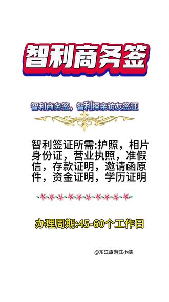 智利商务签申请攻略!智利签证所需材料! #智利商务签 #智利探亲访友签 #智利签证 #签证 #签证办理中介