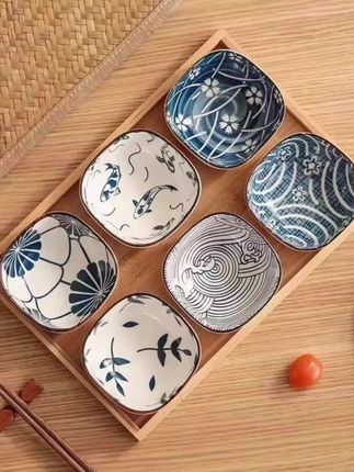 日式陶瓷碟子,酱油碟,小吃蝶#陶瓷餐具 #颜值餐具 #强烈推荐 #居家好物