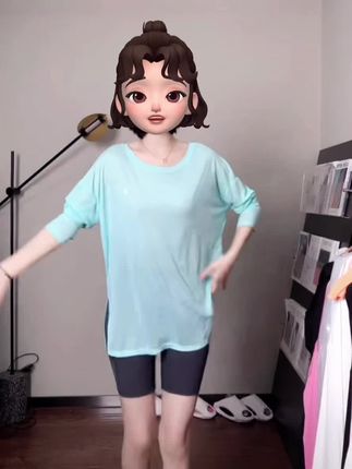 #夏天穿搭 这个衣服穿起来就是这种简单大方,然后又很运动的感觉。