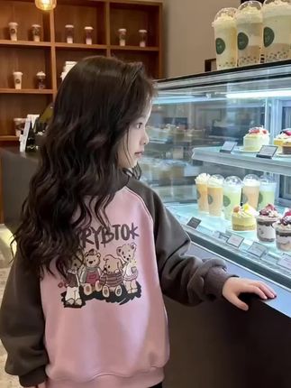 #女童卫衣 #休闲百搭