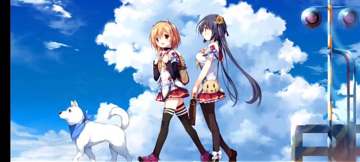 两名少女的冒险 #galgame #青空下的加缪
