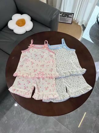 #儿童夏季穿搭#儿童夏季背心套装#儿童吊带套装