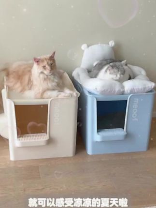 猫砂盆这种猫咪能用一辈子的东西,一步到位,直接买大的,我选的是觅凹家的大别也猫砂盆,它有足足100L的容量,两只猪咪也能同时上厕所,不仅空间够大,而且颜值也很高,摆在家里特别好看。这么好的猫砂盆,快给你家的小宝贝安排上吧!点击下方链接就能购买了!#猫砂盆 #猫砂盆推荐 #猫砂盆超大号 #高颜值猫砂盆