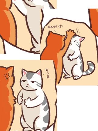 抬手不是抱歉 而是老弟还得再练 #猫咪日常 #搞笑 #萌宠出道计划#画一个故事