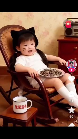 #王艾莎孙慕钦 #萌娃 #萌翻啦 宝宝咋样都爱