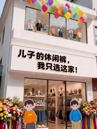 #爆款热卖中 #男童休闲弯刀裤 #谁穿谁好看 #潮童必备 #男童裤子