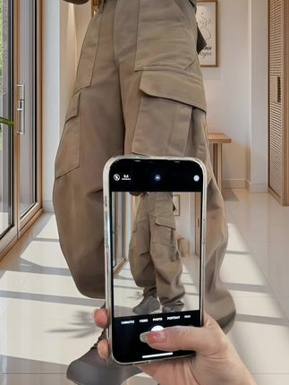 梨型身材救星!格洛森秋季高腰工装牛仔裤专治胯宽腿粗! #创作灵感 梨型身材救星!格洛森秋季高腰工装牛仔裤 专治胯宽腿粗!高腰设计悄悄提臀显腿长,阔腿版型藏住肉肉超显瘦,工装风自带飒爽感。软乎乎牛仔面料,秋天穿不闷不硬。搭卫衣减龄、配衬衫干练,日常通勤或出街都百搭,轻松穿出好比例,显瘦又时髦的秋日刚需裤!#洋气#时尚#舒适#百搭@抖加🔥上热门🔥dou+🔥热点宝