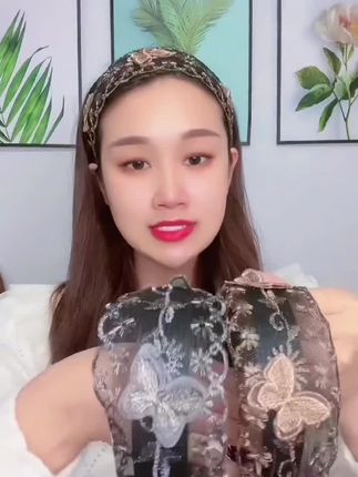 蝴蝶宽边遮白发发箍#头饰发饰 #宽边发卡 #整理碎发 #发箍