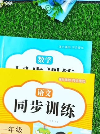 #25新版《同步训练》2025年8月印刷与改版后的教材同步一本语文一本数学大字彩图足足60页#有夯实基础题能力提升题都是一年级需要掌握的知识点#新学期 #赢在起跑线 @DOU+上热门 @玲玲书屋