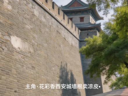 主角·花彩香西安城墙根卖凉皮•胡三元同是天涯沦落人 #主角·花彩香西安城墙根卖凉皮•胡三元同是天涯沦落人@国家高级摄影师 长安樱花摄影工作室