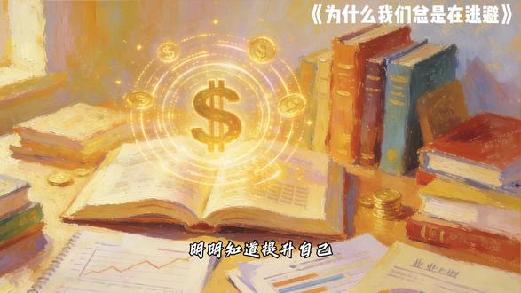 《为什么我们总是在逃避》你所有的逃避,其实都是心理防御 #精读好书 #财富思维 #认知提升