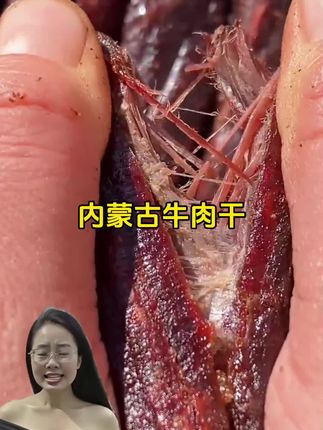 牛肉干 #真材实料才能做出好味道 #内蒙古牛肉干特产 @DOU+小助手