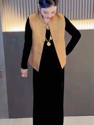#新中式穿搭 #洋气减龄 #秋冬穿搭