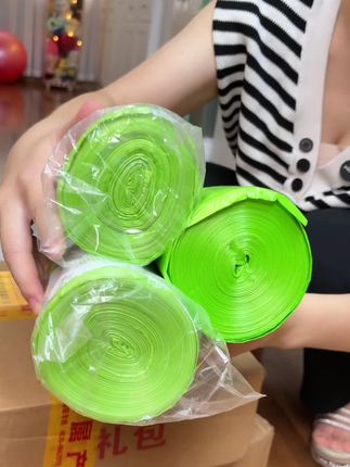 又回购这个垃圾袋了#强烈推荐 #超实用 #垃圾袋 #抽绳垃圾袋 #加大加厚