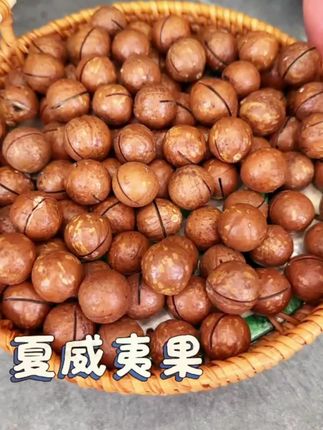 我们家的夏威夷果,都是今年的新货新货,奶香酥脆,大家都爱吃!#夏威夷果 #美食坚果#零食推荐 #坚果 #坚果炒货