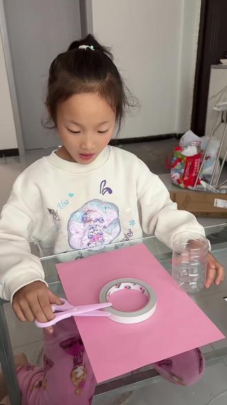 写完作业还要做手工,来吧!#做手工