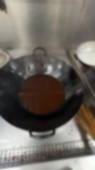 #油锅里放水生粉 或许只有厨师才懂吧!!!#厨师 #厨师日常